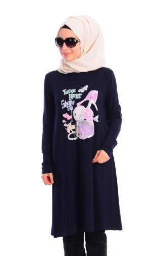 Navy Blue Tunics 3880-02