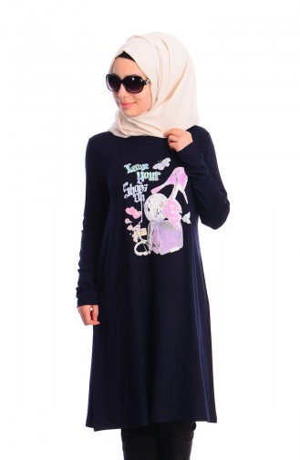 Navy Blue Tunics 3880-02