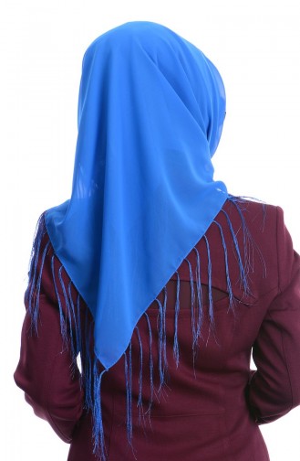 Sefamerve Gözde Scarf 14 Blue 14