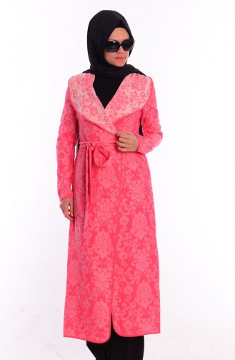 SUKRAN Patterned Cape 35627-01 Vermilion 35627-01