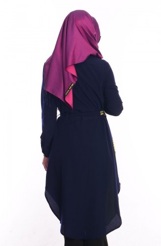 Tesettür Tunik Zernişan 4384-03 Sarı