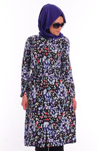 Dunkelblau Tunikas 6832-01