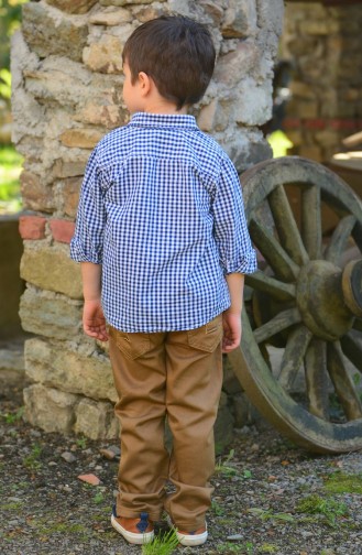 Erkek Pantalon 0103-01 Kahverengi