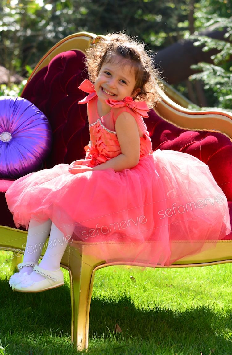 robe corail enfant