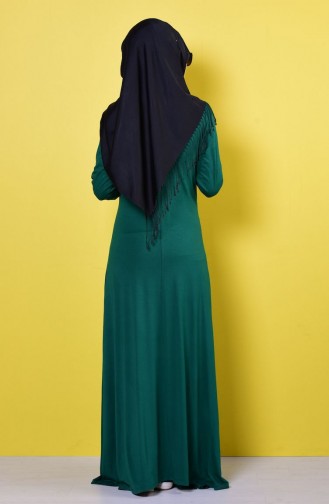 Hamile Elbise 4466-02 Yeşil