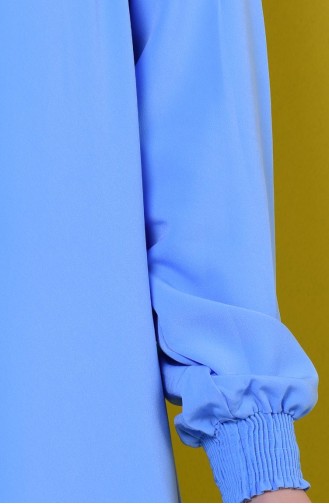 Robe Hijab Bleu Ciel 8002-29