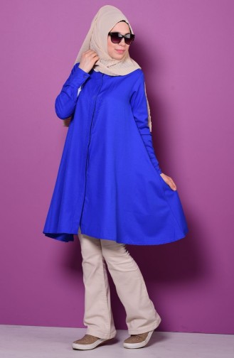 Mevlana Tunik Gömlek 0695-08 Saks