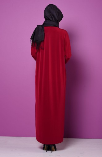 Abaya 1780-02 Weinrot 1780-02