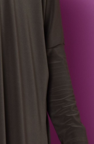 Khaki Abaya 1780-06