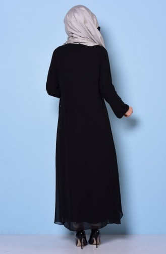 Black Abaya 35701-01