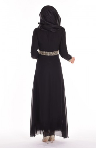 Robe Hijab Noir 4052-01