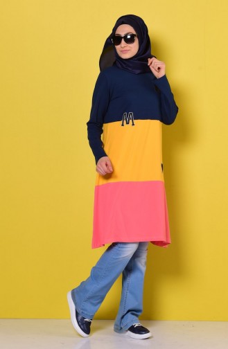 Penye Tunik 5262-02 Lacivert