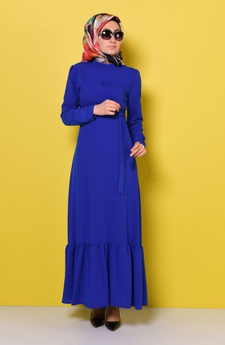 Saxon blue İslamitische Jurk 2020-04
