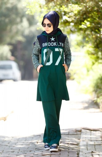 Green Tracksuit 0319-05