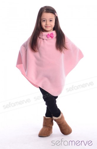 Sefamerve Çocuk Panço 11082-03 Pembe