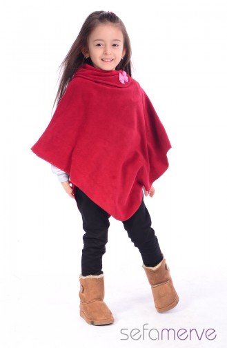 Sefamerve Çocuk Panço 11082-08 Bordo