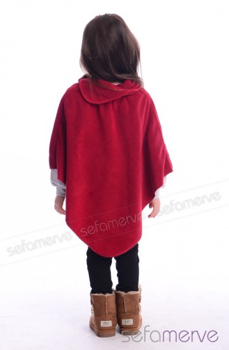 Sefamerve Çocuk Panço 11082-08 Bordo