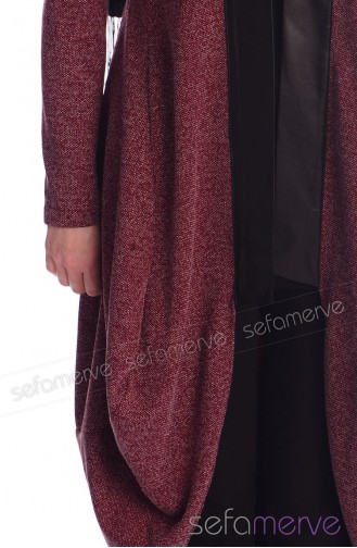 Claret Red Cardigans 2090-06