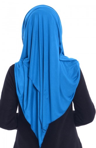 Light Oil Blue Sjaal 18