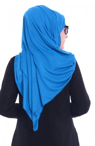 Light Oil Blue Sjaal 18