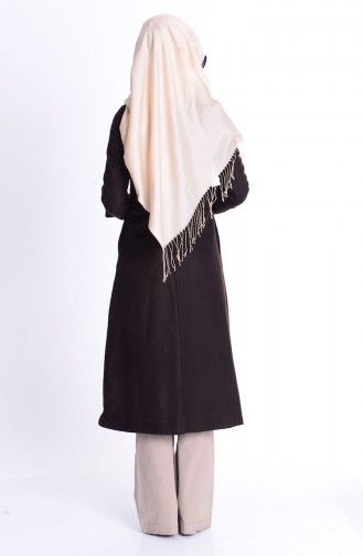 Tesettür Kap 1724-07 Kahverengi