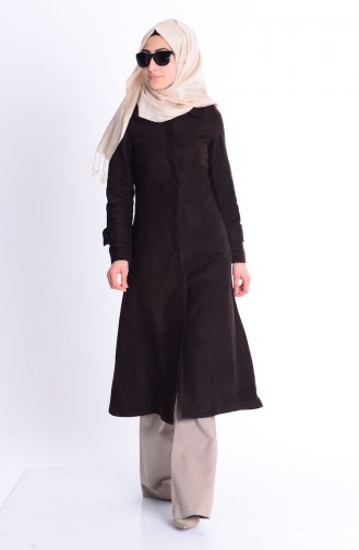 Tesettür Kap 1724-07 Kahverengi