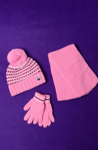 Ensemble 3 Pieces Enfant 51106-03 Rose 51106-03