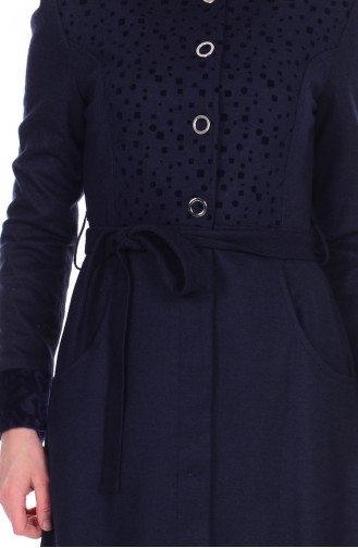 Navy Blue Topcoat 35640-02