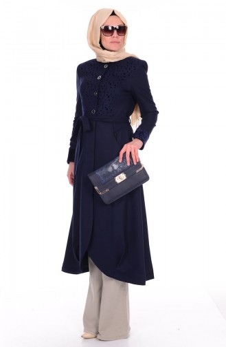 Navy Blue Topcoat 35640-02