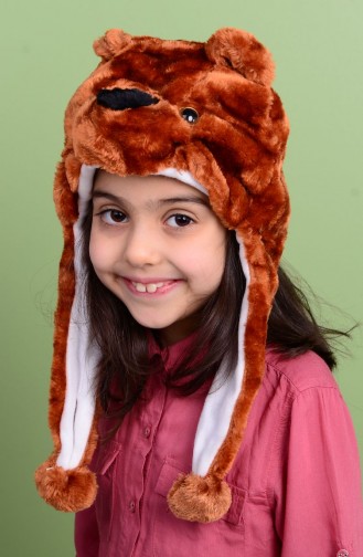 Ayı Şapka 0171-02 Kahverengi