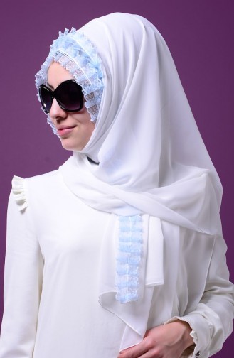 Lohusa Şalı -01 Mavi