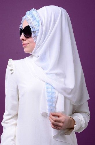 Lohusa Şalı -01 Mavi