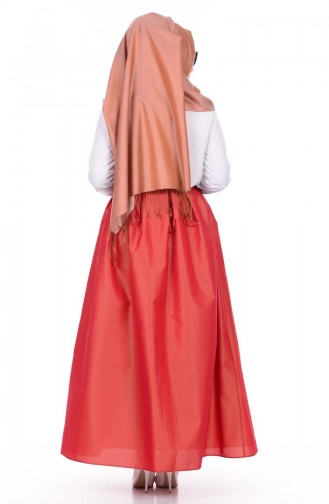 Orange Skirt 2924-06