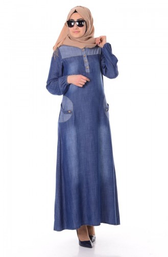 Blue İslamitische Jurk 1795-01