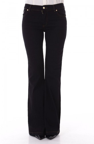 Pantalon Noir 8810-04