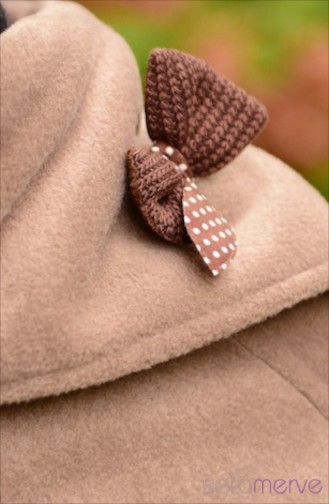 Ponchos Café au lait 11066-07
