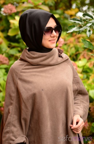 Ponchos Café au lait 11066-07