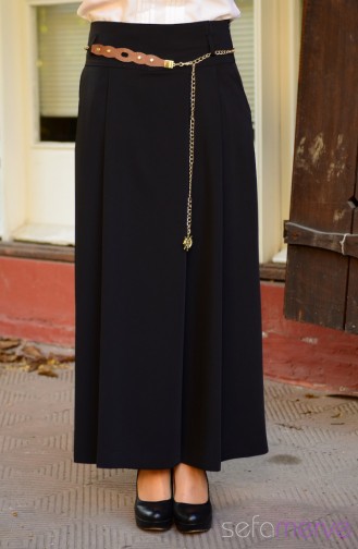 Pantolon Etek Ayna 156108-01 Siyah