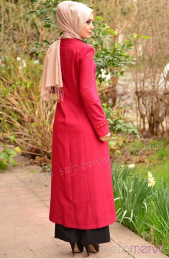 Şükran Pardesü Kap 35517-03 Bordo