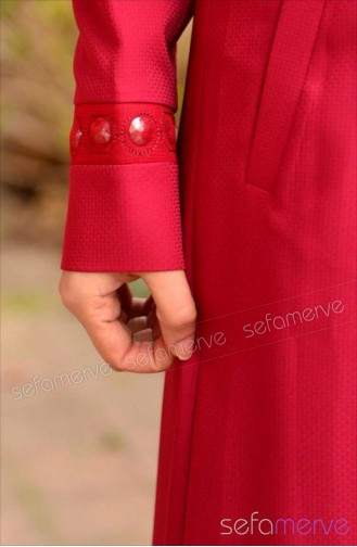 Şükran Pardesü Kap 35517-03 Bordo