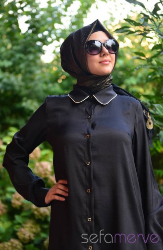 Pınar Aksam Tunic 2285-01 Black 2285-01