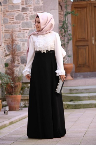 Pınar Şems Dress 3007-02 Black 3007-02