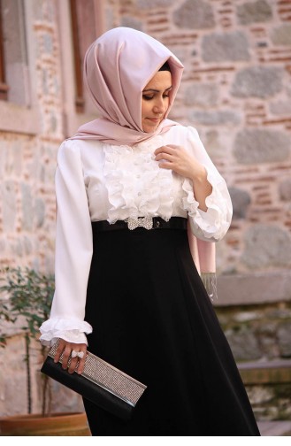 Pınar Şems Dress 3007-02 Black 3007-02