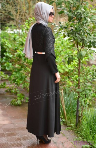فستان أسود 4128-01