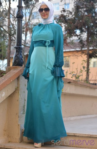  Hijab Evening Dress 1171-02