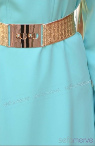 Mint Green Hijab Dress 14Y.5019-01