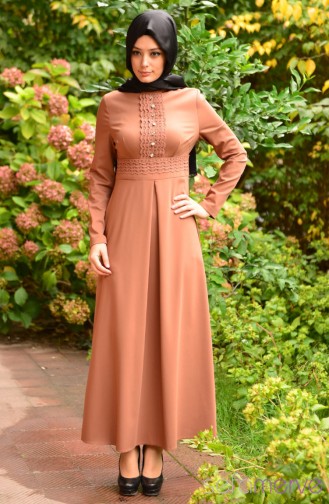 Dress ZRF Hijab 5069-02 Maroon 5069-02