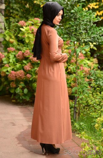 Dress ZRF Hijab 5069-02 Maroon 5069-02