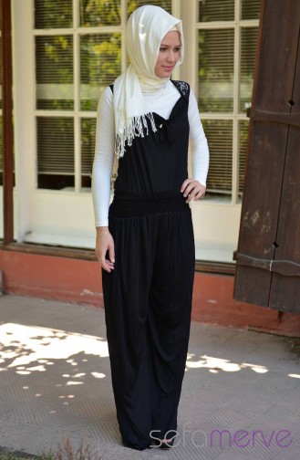 Yazlık Tulumlar 213349-01 Siyah