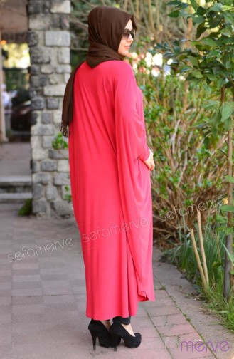 Demet Yıldız Abaya 7786-03 Coral 7786-03